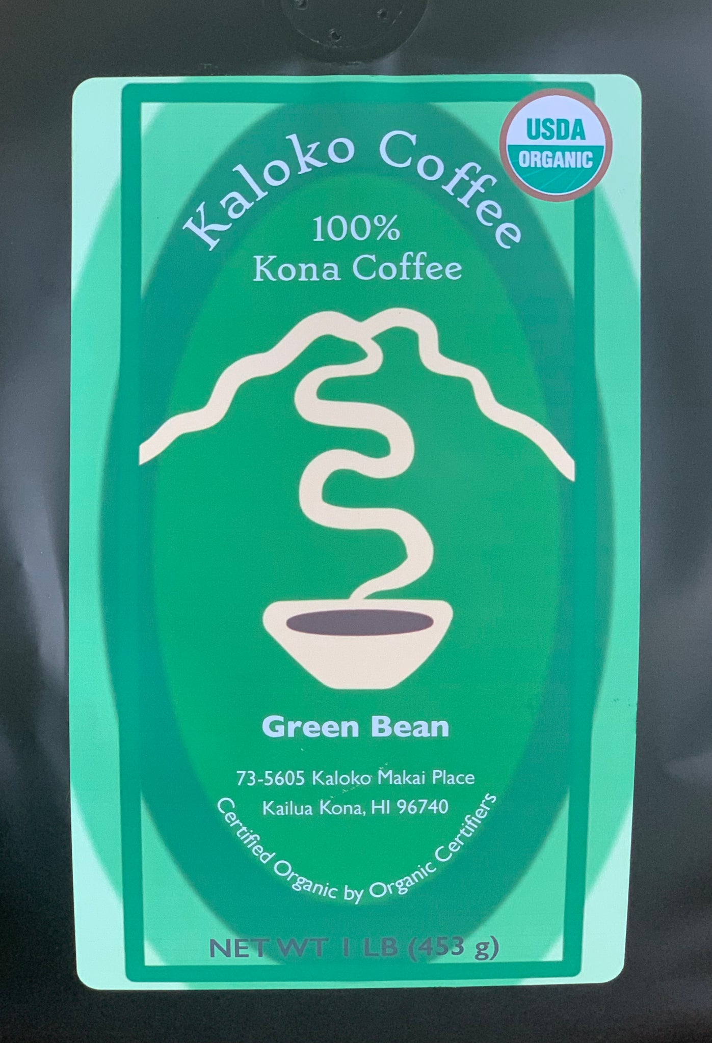 Kaloko Coffee Green Bean